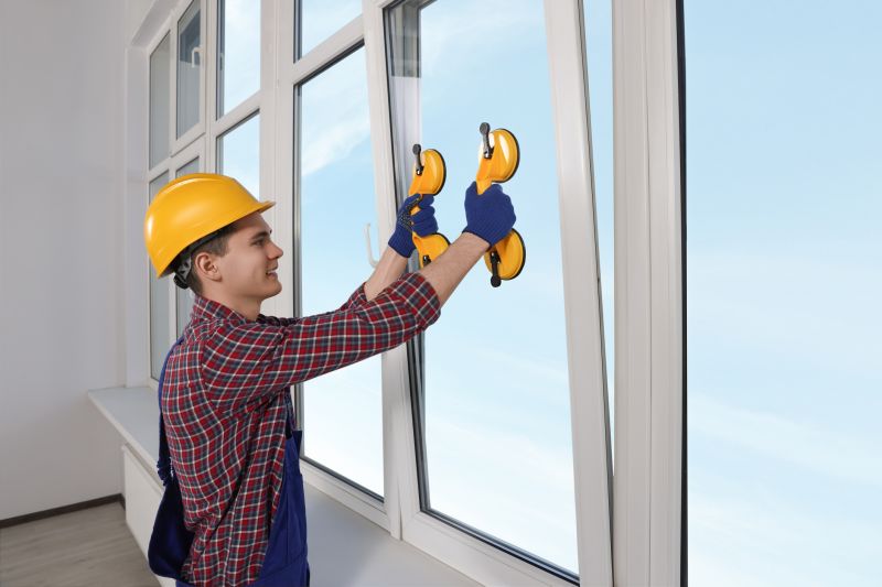 Picture window installation
